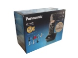 Panasonic KX-TG1611 Ασύρματο Τηλέφωνο Μαύρο-Κόκκινο (31.002.0002)