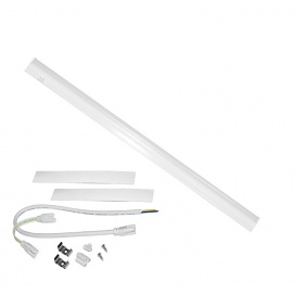 Adeleq LED SMD πλαστικό γραμμικό φωτιστικό τύπου T5 90cm 15W 6400K (3-91560)