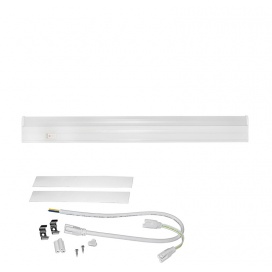 Adeleq LED SMD πλαστικό γραμμικό φωτιστικό τύπου T5 30cm 5W 6400K (3-90560)