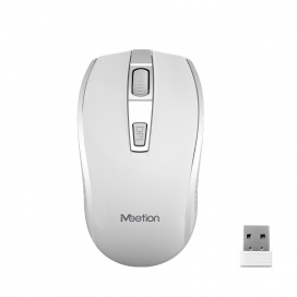 Meetion MT-R560 2.4G Ασύρματο Ποντίκι Λευκό (17.001.0008)