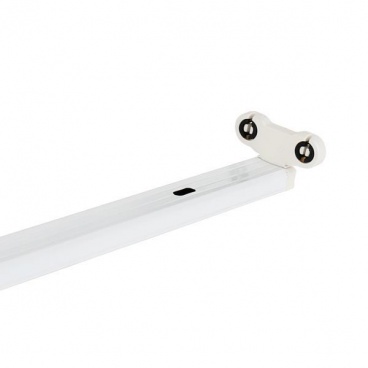 Eurolamp Σκαφάκι Led Διπλό για T8 60cm (147-56563)